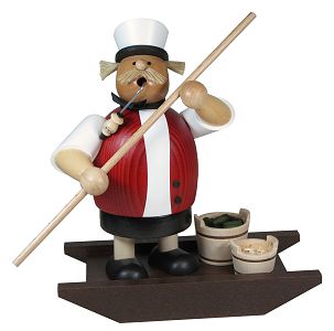 Spreewaldkapitän als Räuchermännchen