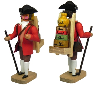 W. Werner Buckelapotheker  (W. Werner 2404) Erzgebirgische Volkskunst: Buckelapotheker 