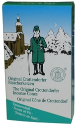 Dregeno Crottendorfer Räucherkerzen Tannenduft (Dregeno 140/008/T) Erzgebirgische Volkskunst: Original Crottendorfer Räucherkerzen für Räuchermännchen 'Tannenduft'