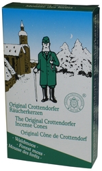 Dregeno Crottendorfer Räucherkerzen Waldmoosduft (Dregeno 140/008/WM) Erzgebirgische Volkskunst: Original Crottendorfer Räucherkerzen für Räuchermännchen 'Waldmoosduft'