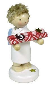 Flade Engel mit Geschenkpapier (9) (Flade 6185) Engel mit Geschenkpapier