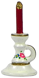 Flade Handleuchter farbig/gold (Flade 3103.2) Erzgebirgische Volkskunst: Handleuchter farbig/gold