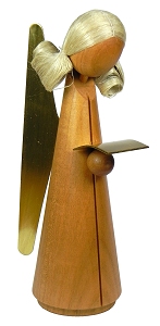 Flade Kirschbaumengel Messingflügel 14 cm (Flade 7101.2) Kirschbaumengel Messingflügel, 14 cm