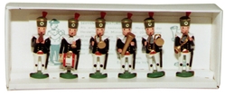 Dregeno Miniaturen Bergaufzug Musiker (Dregeno 068/023/5) Erzgebirgische Volkskunst: Miniaturen - 'Bergmannskapelle'