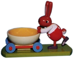 Leichsenring Osterhase mit Schale (Leichsenring 224/195) Osterhase mit Schale