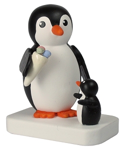 Knut Dietze Pinguin Eisesser (Knut Dietze 05/09) Erzgebirgische Volkskunst: Pinguin / Eisesser