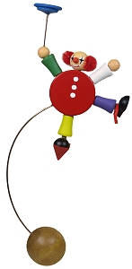 Wolfgang Werner Schaukel-Clown 