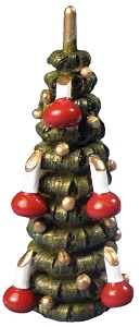 Flade Weihnachtsbaum 50 mm (Flade 3207) Erzgebirgische Volkskunst: Weihnachtsbaum 50 mm