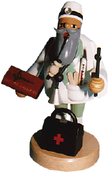 KWO Räuchermännchen Doktor (KWO 21013) Erzgebirgische Volkskunst: Räuchermännchen Doktor