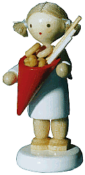 Flade Engel mit Zuckerzeug (Flade 6131) Erzgebirgische Volkskunst: Engel / mit Zuckerzeug