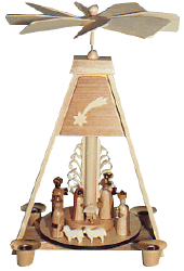Dregeno Pyramide  (Dregeno 085/003/N) Erzgebirgische Volkskunst: Pyramide / 