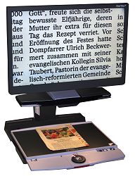 Bildschirmlesegerät ClearView der Firma optelec