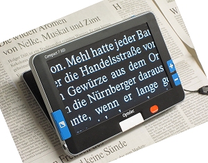 Optelec 'Compact 7HD' - mobile elektronische Lupe