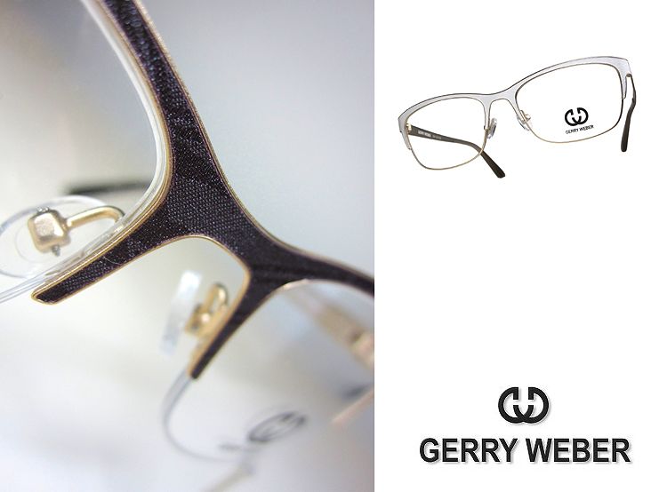 Brillen von Gerry Weber mit Textileinlage