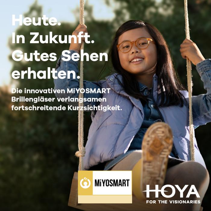 MiYOSMART-Brillengläser gegen fortschreitende Kurzsichtigkeit