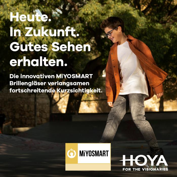 MiYOSMART-Brillengläser gegen fortschreitende Kurzsichtigkeit