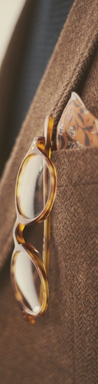 Brille im Vintage-Design