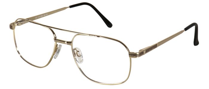 KT classics Herren-Metallbrille (KT classics 1117 08 gold-braun 55-18) Herren-Metallbrille aus der Kollektion 'KT classics'