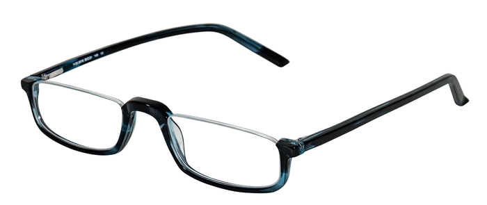 KT classics Unisex-Kunststoffbrille (KT classics 1130 8016 blau marmoriert 50-21) Unisex-Kunststoffbrille aus der Kollektion 'KT classics'