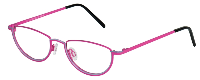 KT classics Unisex-Metallbrille (KT classics 1137 03 rosa/pink 50-19) Unisex-Metallbrille aus der Kollektion 'KT classics'