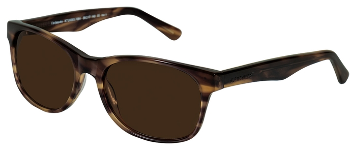 BLENDWERK Unisex-Sonnenbrille (blendwerk 20093 Cadaqués 7064 braun/grau marmoriert (braun 85%) 56-17) Unisex-Sonnenbrille der Marke 'BLENDWERK'