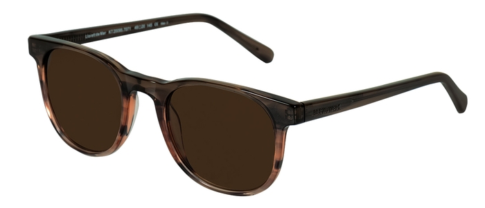 BLENDWERK Unisex-Sonnenbrille (blendwerk 20095 Lloret de Mar 7071 braun rot verlauf (braun 85%) 49-20) Unisex-Sonnenbrille der Marke 'BLENDWERK'