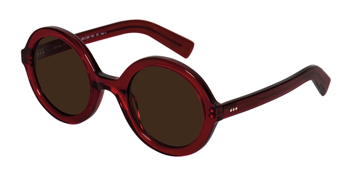 BLENDWERK Unisex-Sonnenbrille (BLENDWERK 20136 Cannes 2146 rot kristall + braun 85% 50-26) Unisex-Sonnenbrille der Marke 'BLENDWERK'