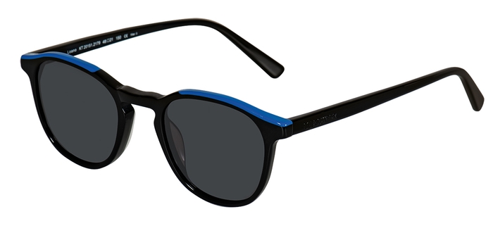 BLENDWERK Unisex-Sonnenbrille (BLENDWERK 20151 Loano 2179 dunkelblau hellblau laminiert+grau verlauf 48-21) Unisex-Sonnenbrille der Marke 'BLENDWERK'
