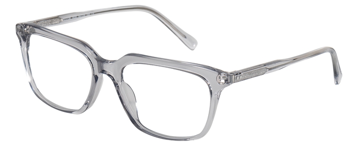Retro & Co Unisex-Kunststoffbrille (Retro & Co 2136 3539 grau kristall  54-19) Unisex-Kunststoffbrille aus der Kollektion 'Retro & Co'