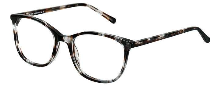 WHY NOT. Damen-Kunststoffbrille (whynot 3133 7035 braun/grau gemustert 52-18) Damen-Kunststoffbrille aus der Kollektion 'WHY NOT.'