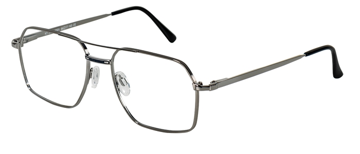 WHY NOT. Damen-Metallbrille (whynot 3141 6021 gun  54-17) Damen-Metallbrille aus der Kollektion 'WHY NOT.'