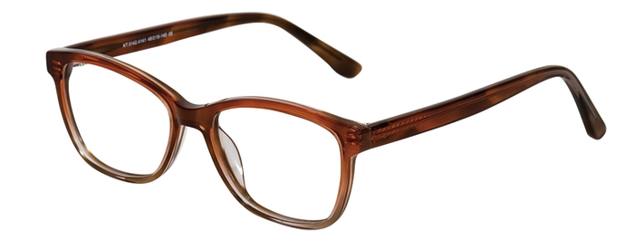 WHY NOT. Damen-Kunststoffbrille (whynot 3142 4141 graduell braun/braun 49-15) Damen-Kunststoffbrille aus der Kollektion 'WHY NOT.'