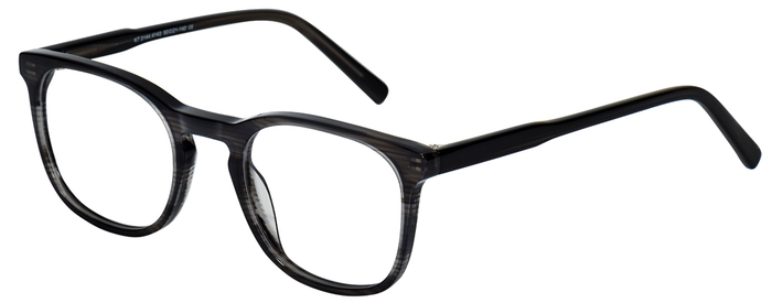 WHY NOT. Damen-Kunststoffbrille (whynot 3144 4143 grau kristall streifen 50-21) Damen-Kunststoffbrille aus der Kollektion 'WHY NOT.'