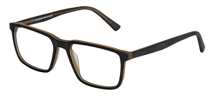 WHY NOT. Herren-Kunststoffbrille (whynot 3152 4621 braun matt/hellbraun  53-17) Herren-Kunststoffbrille aus der Kollektion 'WHY NOT.'