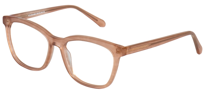 WHY NOT. Damen-Kunststoffbrille (whynot 3153 4624 rosa kristall 52-16) Damen-Kunststoffbrille aus der Kollektion 'WHY NOT.'
