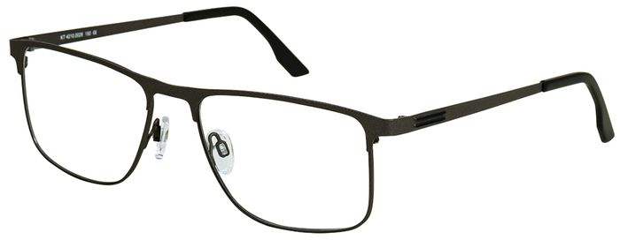 FRANK+FREI Unisex-Metallbrille (FRANK+FREI 4210 0026 anthracite/dancer in the night 60-19) Unisex-Metallbrille aus der Kollektion 'FRANK+FREI'