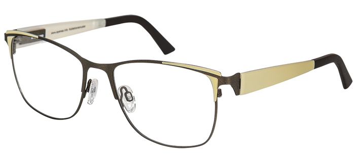 eyemax Damen-Metallbrille (eye:max 5185 0088 jungle dawn/matcha latte -----) Damen-Metallbrille aus der Kollektion 'eyemax'