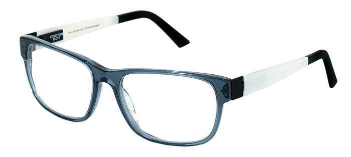 eyemax Unisex-Kunststoffbrille (eye:max 5187 7508 dunkelblau 56-17) Unisex-Kunststoffbrille aus der Kollektion 'eyemax'