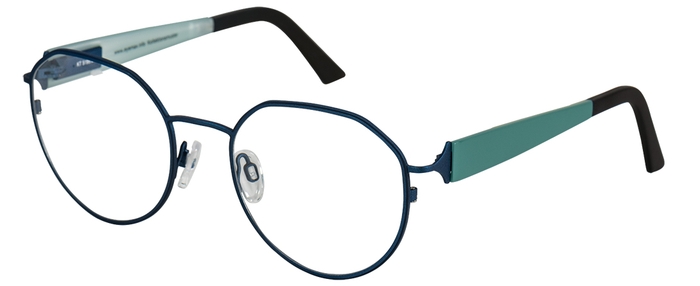 eyemax Unisex-Metallbrille (eye:max 5195 0073 moonlit meadow/dancer in the night 53-20) Unisex-Metallbrille aus der Kollektion 'eyemax'