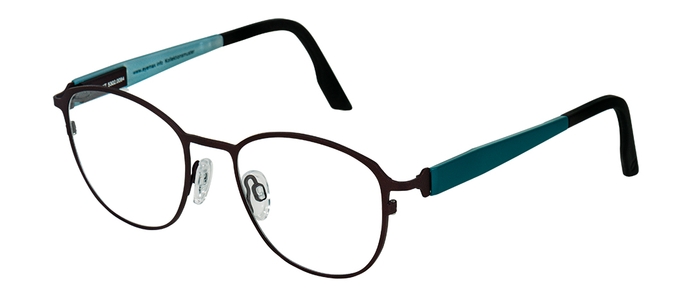 eyemax 8.0 Unisex-Metallbrille (eye:max 5302 8.0 0084 passe-velours 48-18) Unisex-Metallbrille aus der Kollektion 'eyemax 8.0'