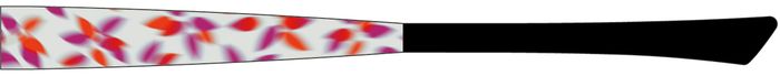 eyemax-Bügel eyemax-Bügel zum Wechseln (eye:max 5485-02-135 mm - verwischte Blätter rot/pink) eyemax-Bügel zum Wechseln