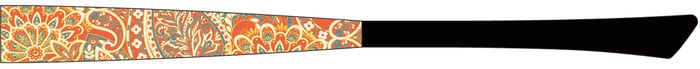 eyemax-Bügel eyemax-Bügel zum Wechseln (eye:max 5674-121-135 mm - Paisley orange-blau) eyemax-Bügel zum Wechseln