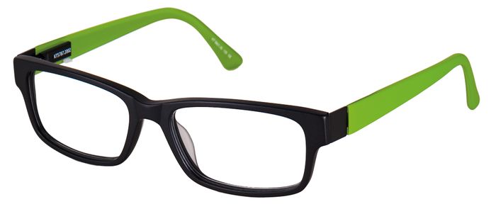eyemax Unisex-Kunststoffbrille (eye:max 5787 2002 schwarz matt 53-16) Unisex-Kunststoffbrille aus der Kollektion 'eyemax'