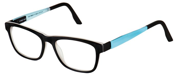 eyemax 8.0 Unisex-Kunststoffbrille (eye:max 5921 XS 4042 grau/milch matt 46-16) Unisex-Kunststoffbrille aus der Kollektion 'eyemax 8.0'
