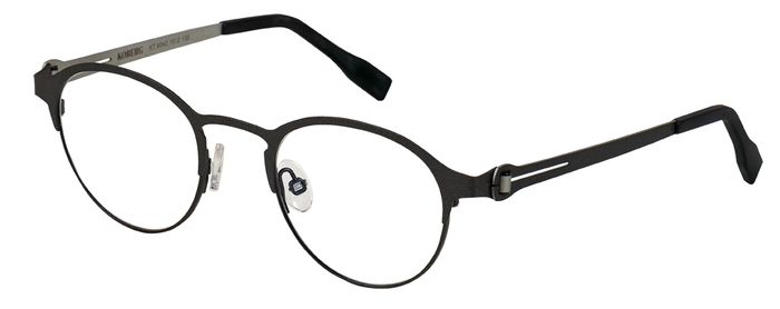 KOBERG Unisex-Metallbrille (Koberg 6042 1012 anthrazit/grau matt 45-20) Unisex-Metallbrille aus der Kollektion 'KOBERG'