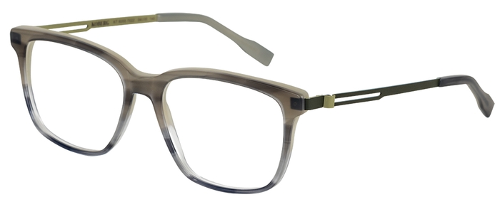KOBERG Herren-Kunststoffbrille (Koberg 6055 7022 braun/grau matt 54-16) Herren-Kunststoffbrille aus der Kollektion 'KOBERG'