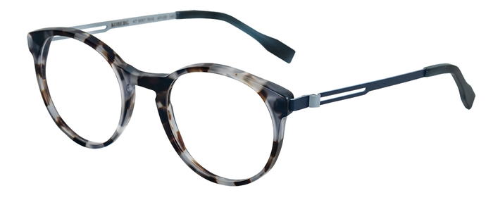 KOBERG Herren-Kunststoffbrille (Koberg 6057 7010 blau/havanna 47-20) Herren-Kunststoffbrille aus der Kollektion 'KOBERG'