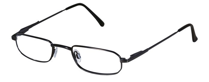 KT basics Unisex-Metallbrille (KT basics 7047 (mit Clip) 6022 dunkelgun matt 48-21) Unisex-Metallbrille aus der Kollektion 'KT basics'