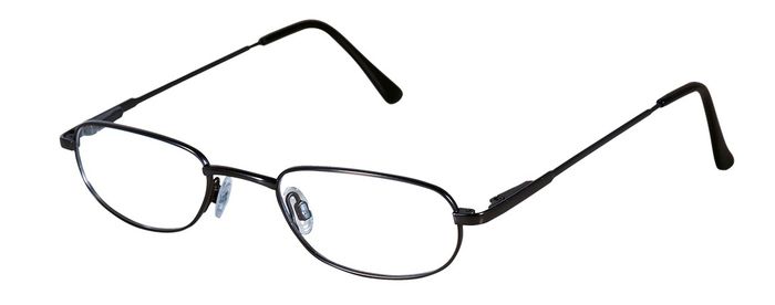 KT basics Unisex-Metallbrille (KT basics 7048 6022 dunkelgun matt 48-22) Unisex-Metallbrille aus der Kollektion 'KT basics'