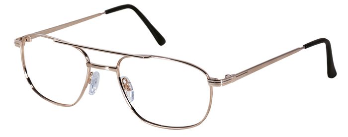 KT basics Herren-Metallbrille (KT basics 7053 6018 gold 54-19) Herren-Metallbrille aus der Kollektion 'KT basics'